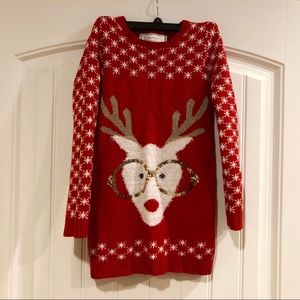 Girl’s Christmas or Holiday Sweater Size 10/12